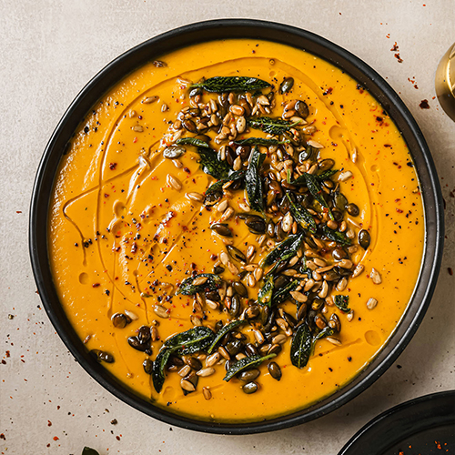 Harvest Pumpkin & Leek Soup