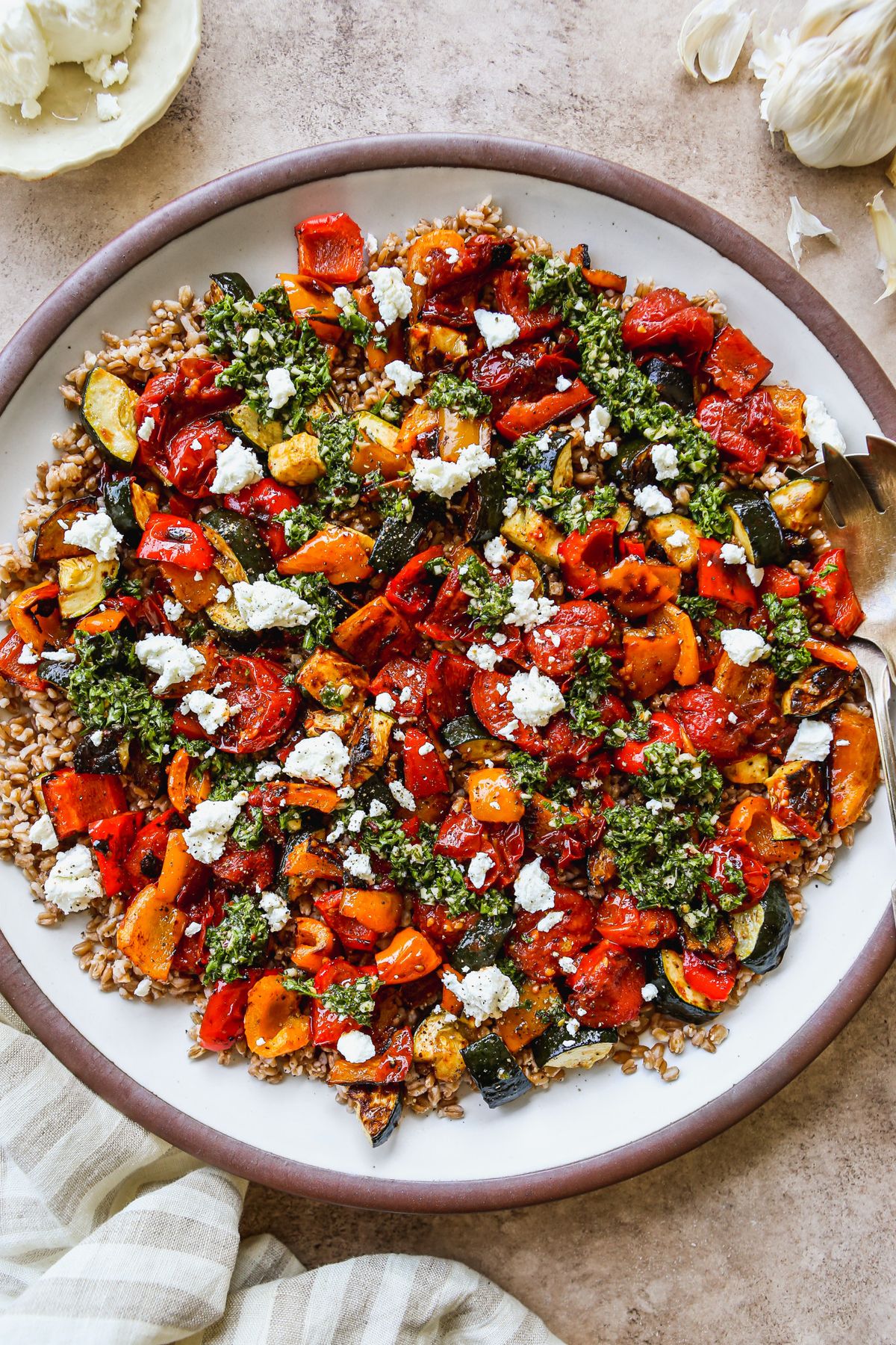 ROASTED WINTER VEG SALAD