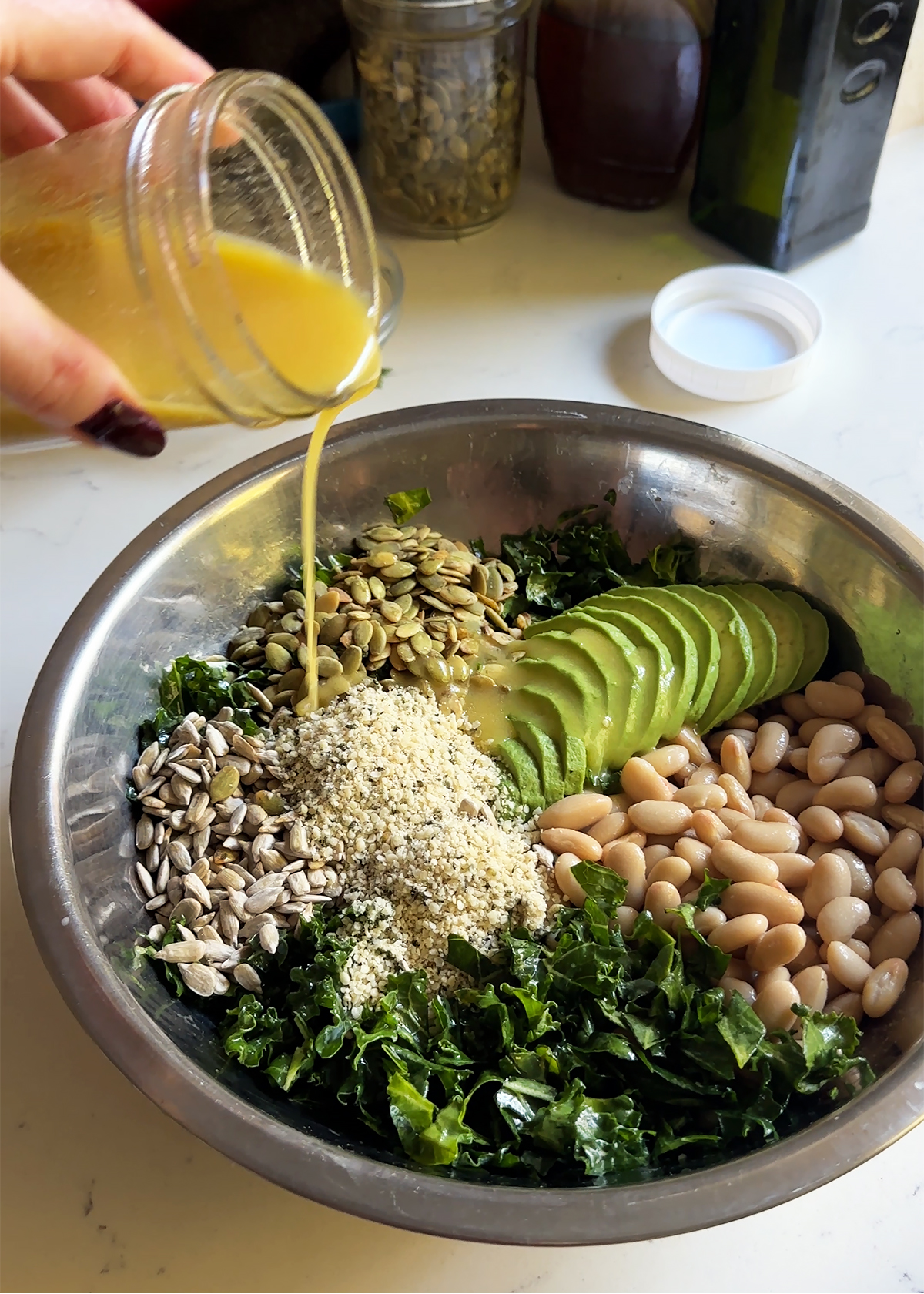 KALE & WHITE BEAN SALAD