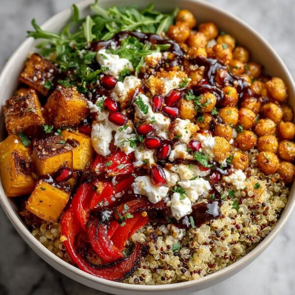 MEDITERANEAN QUINOA BOWL - VEGETARIAN