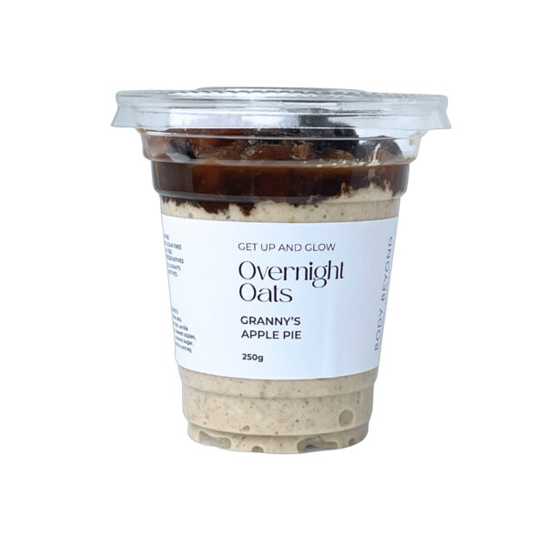 GET UP & GLOW OVERNIGHT OATS - GRANNY'S APPLE PIE