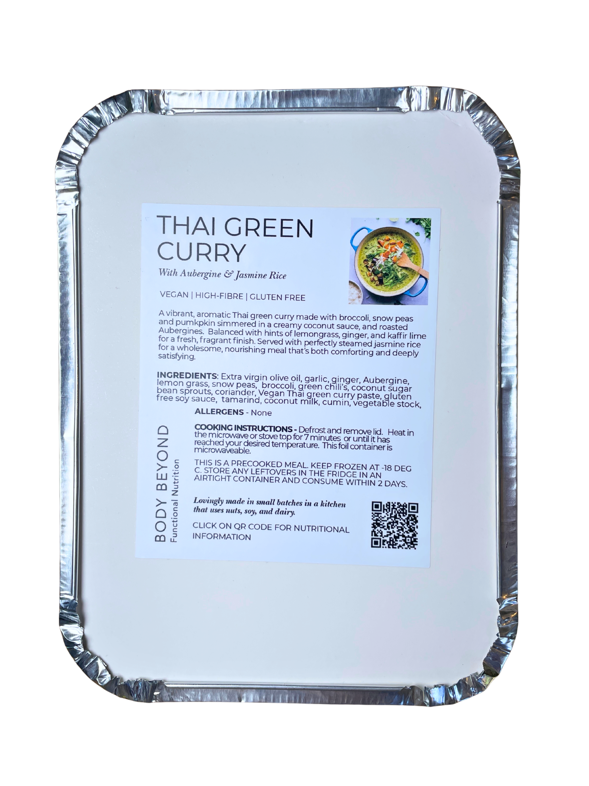 THAI GREEN CURRY - VEGAN - Image 2