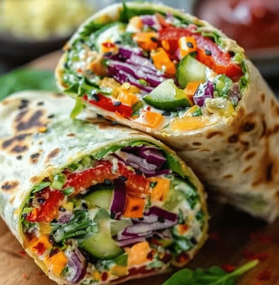 'GREENS GONE WILD' WRAP - GLUTEN FREE