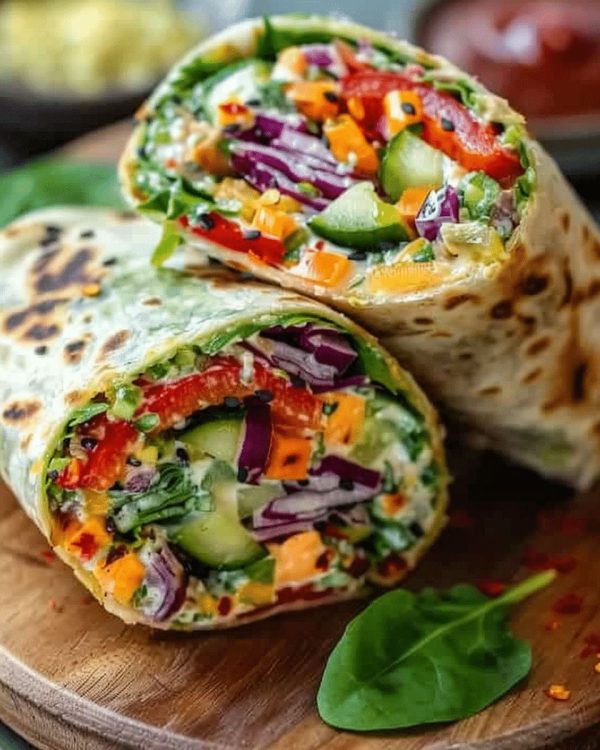 'GREENS GONE WILD' WRAP - GLUTEN FREE