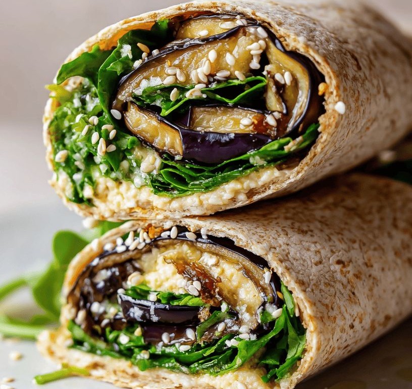 SMOKEY 'SHROOM' WRAP - / VEGETARIAN GLUTEN FREE